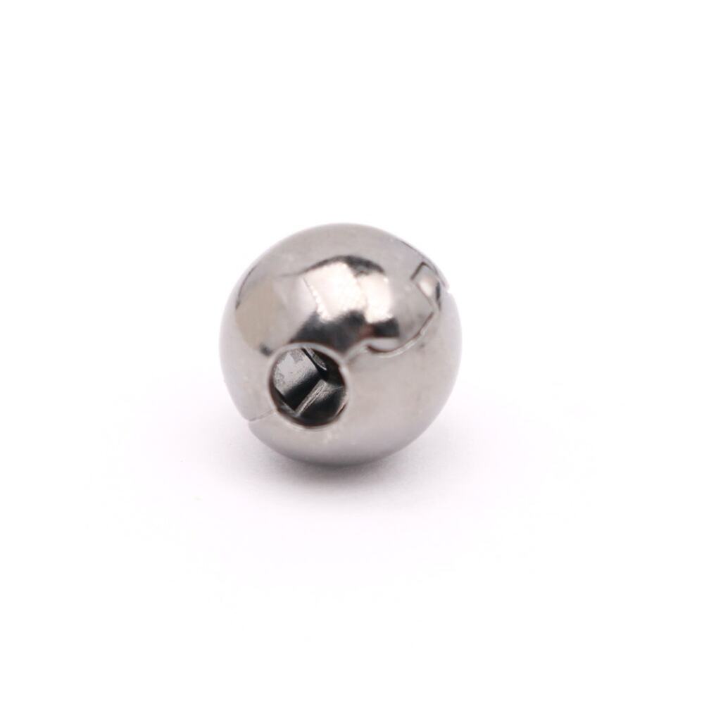 One Authentic PANDORA Sterling Silver Black Rhodium Sphere Clip - Picture 7 of 12